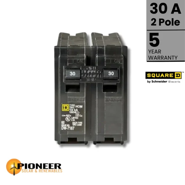 10016-Homeline-AC-Breaker-–-30A-_-2-pole-_-120-240-volt Homeline AC Breaker - 30A / 2 pole / 120-240 volt | Pioneer Solar and Renewables Inc.