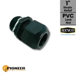 1" Strain Relief Connector c/w Lock Nut - Pioneer Solar and Renewables Inc. offers high-quality strain relief connectors for secure and reliable electrical connections.