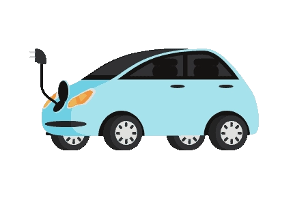 Comparison of solar offset for an electric vehicle.