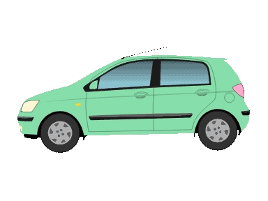 Solar offset comparison for a car at Pioneer Solar & Renewables.