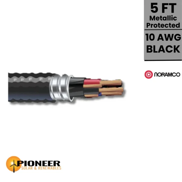 Solar Metallic Protected Cable - Teck Cable (10/2) - Pioneer Solar Solutions Solar Metallic Protected Cable - Teck Cable - #10/2 | Pioneer Solar and Renewables Inc.