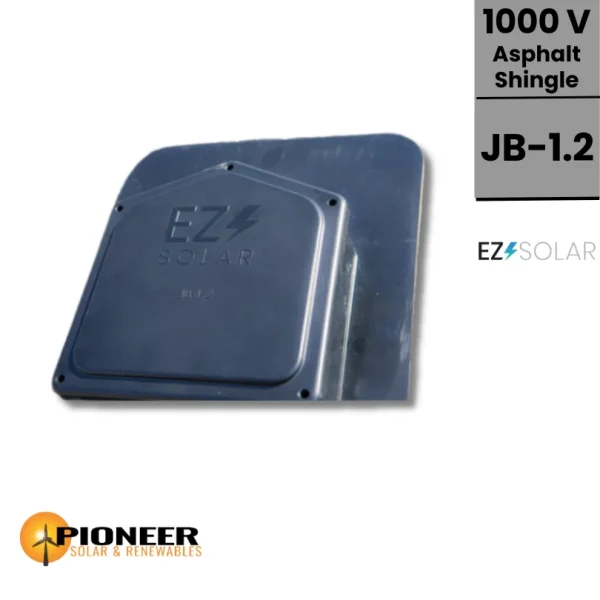 10036-EZ-Solar-Junction-Box-–-Asphalt-Shingle EZ Solar Junction Box - Asphalt Shingle | Pioneer Solar and Renewables Inc.