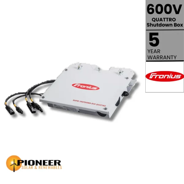 13003-Fronius-QUATTRO-4-Channel-Rapid-Shutdown-Solution Fronius QUATTRO 4-Channel Rapid Shutdown Solution - Pioneer Solar and Renewables Inc. provides top-tier solar safety and efficiency solutions.