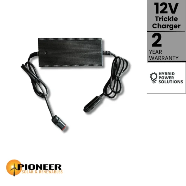 2006-152-1-Vehicle-Trickle-Charger-12V-for-HPS-Batt-Pack-ENERGY Vehicle Trickle Charger 12V for HPS Batt Pack ENERGY - Pioneer Solar and Renewables Inc. offers a reliable and efficient trickle charging solution for your portable battery.