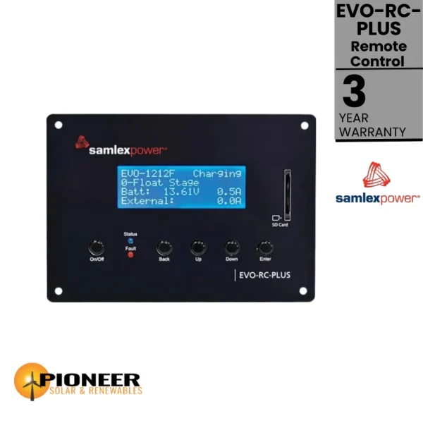 5008-Samlex-EVO-RC-Plus-Remote-Control-Inverter-_-Charger Samlex EVO-RC-Plus Remote Control Inverter / Charger | Pioneer Solar and Renewables Inc.
